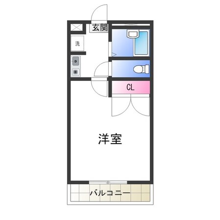 レオパレスJEUNESSEの物件間取画像